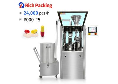 China NJP Small Capsule Filling Machine With Wide Range Filling Capsule 000-5 3.0KW for sale