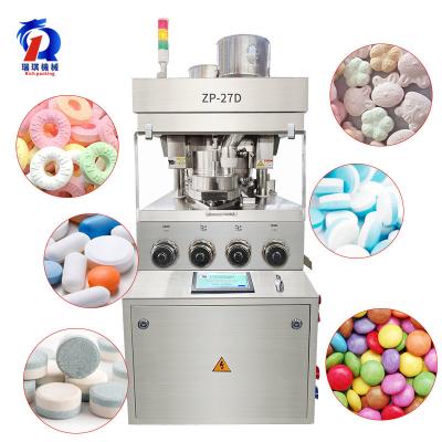 China ZP-27D Automatic Rotary 25mm Vitamin Effervescent Tablet Press Making Machine for sale