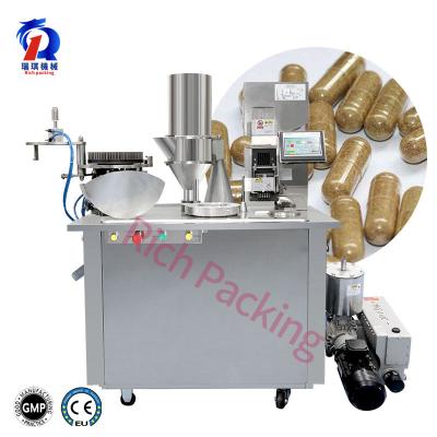 China Semi Automatic Capsule Filling Machine Size 000 Capsule 30000 PCS/H for sale