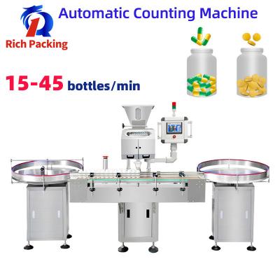 China 8 Channel Automatic Counting Machine Filling Bottle Tablet Capsule for sale