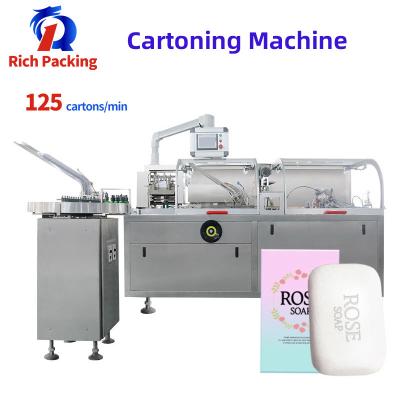 China Automatic 120 Carton Soap Cartoning Machine Cartoning Equipment for sale