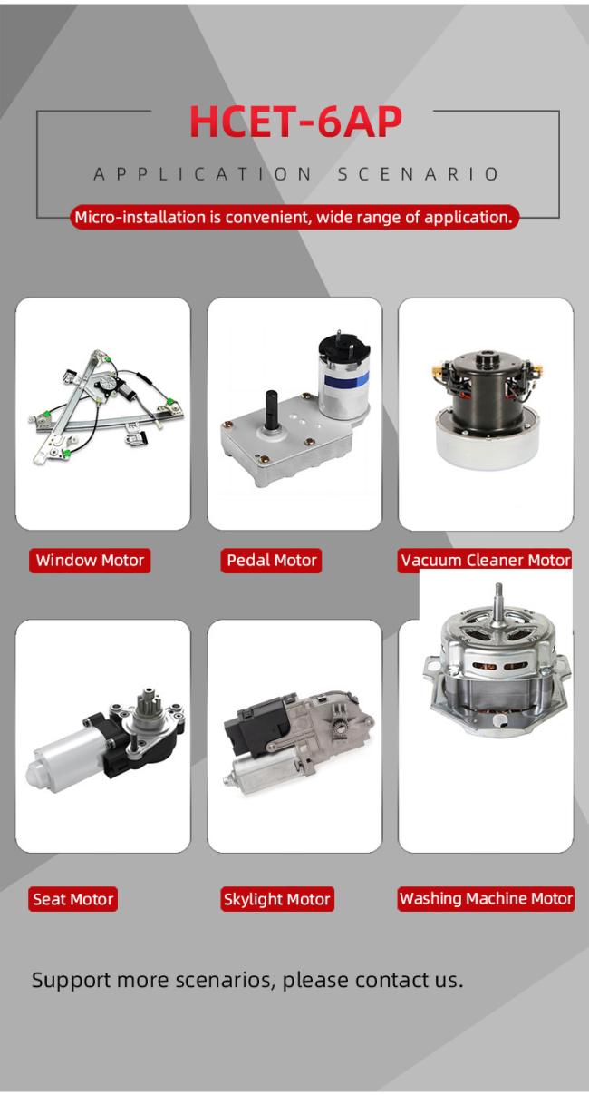 HCET HC01-6AP thermal protector application example