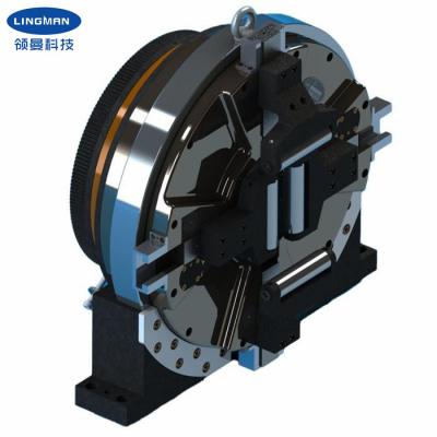 China Full Stroke Main Pneumatic Rotary Chuck For Laser Special Pipe Cutting Machine for sale