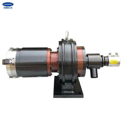 China Lower Energy Consumption Laser Rotary Chuck 4 Jaw Double Acting for sale