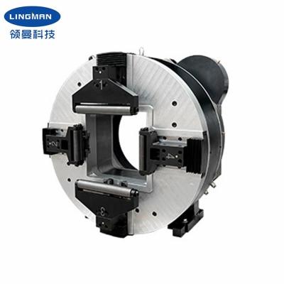 China Square Hole Latest Designed Pneumatic Rotary Chuck Full Stroke Laser Chuck for sale