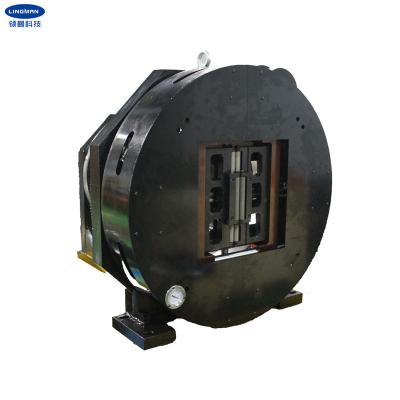 China Simple Structure Pneumatic Laser Rotary Chuck Four Jaw for sale
