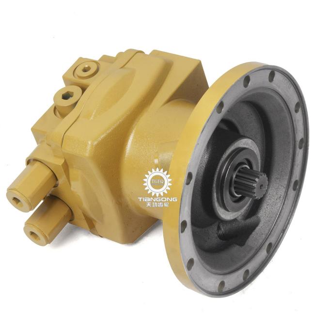 170-9893 Swing Motor close-up of reverse-prevention valve mechanism