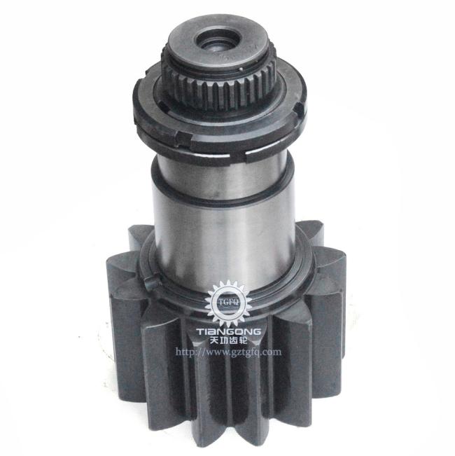 Swing reduction gearbox assembly