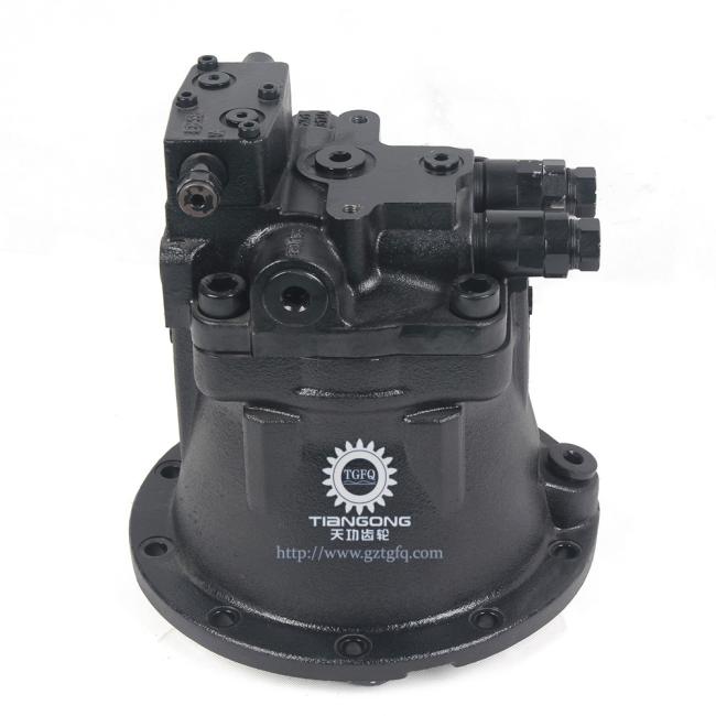 SK200-5 swing motor assembly view 3