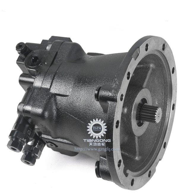 SK200-5 swing motor assembly view 5