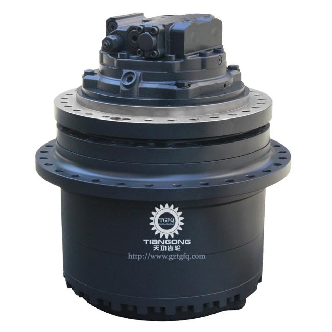 Travel motor assembly detail