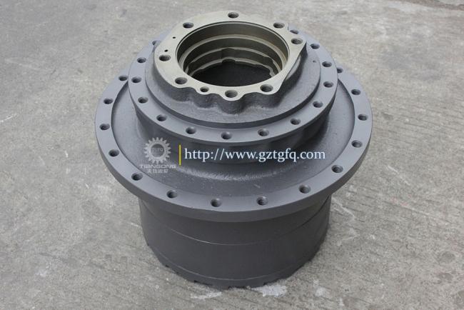 PC200-6 6D95 Travel Gearbox side view