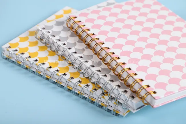 Cute Weekly Agenda 2018 Colorful Lined Notebook Sheet, Custom Spiral Notebook Planner