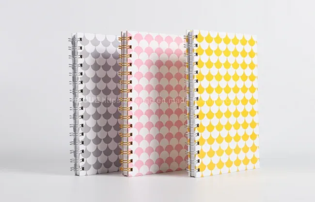 Cute Weekly Agenda 2018 Colorful Lined Notebook Sheet, Custom Spiral Notebook Planner