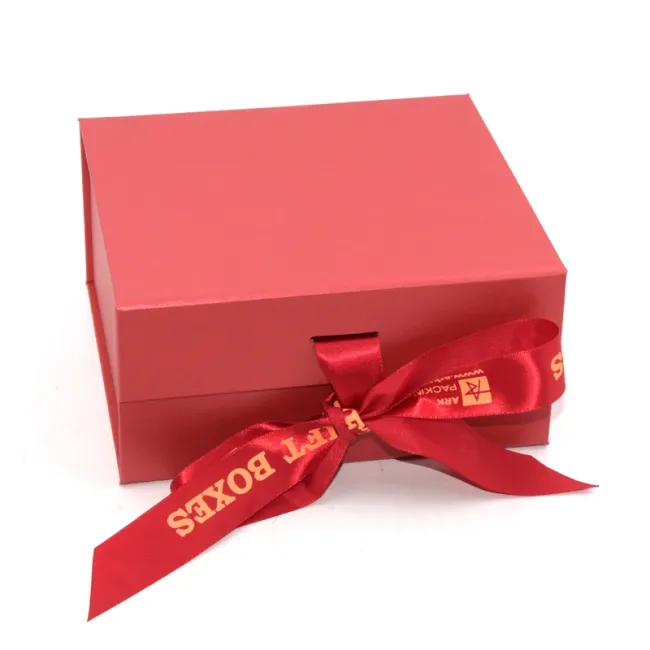 Custom A4 A5 Size High Quality Printing Cardboard Packaging Folding Paper Gift Box with Magnetic Carton Gift Rigid Perfume Colthing Gift Packaging