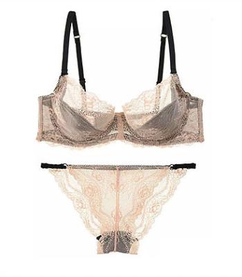 China New Sheer Lace Bra Set for sale
