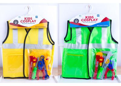 China O jogo de crianças do jogo do papel brinca o traje para finge estilos do doutor Bombeiro 4 à venda