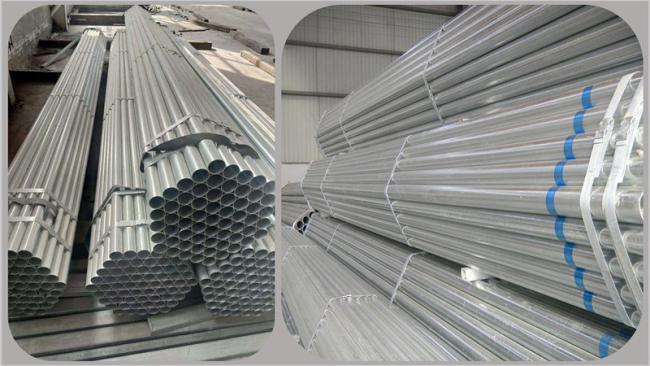 ERW or Seamless Steel Pipe Tube Sizes Manufacturing
