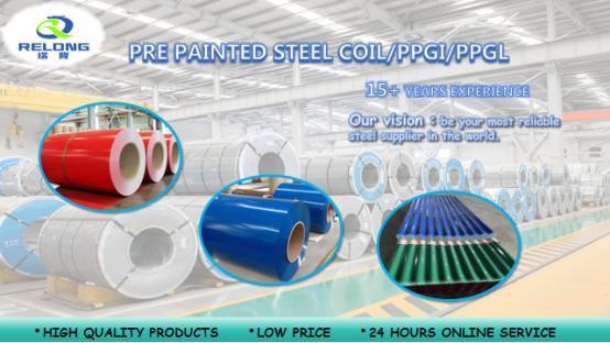 Hot Selling Competitive Price Ral Color Coated Steel Coil PPGI Prepainted Galvalume Steel Coil Q235 Hot Rolled Sheet Coils