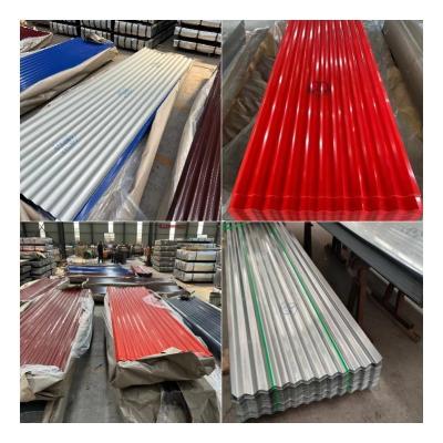 China Prepainted Color Coated PPGI/Galvanized/Zincalum/Aluzinc Corrugated Steel Roofing Sheet Price for sale
