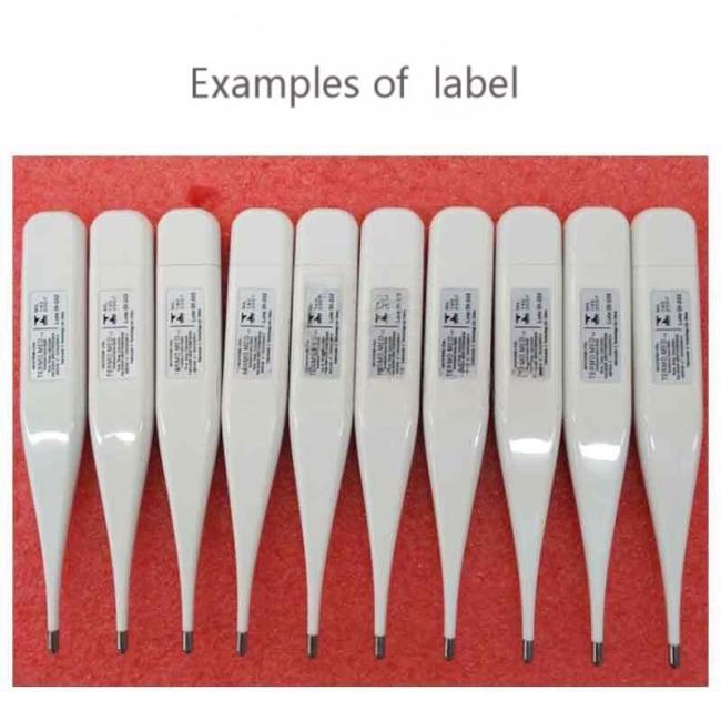 Final product labeling result