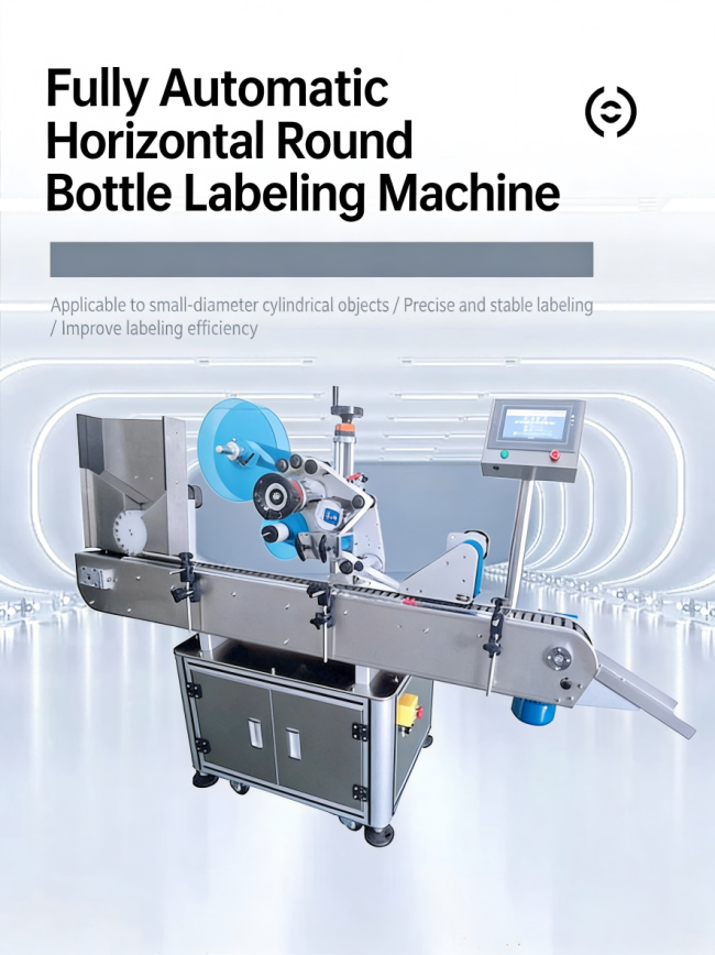 Wire folding labeling machine detailed component view