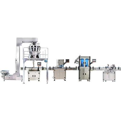 China Fully Automatic Multi Head Weigher Machine For Banana Chips for sale