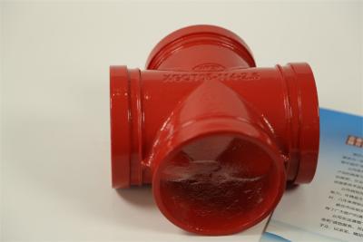 China High Pressure Resistant 4 Way Pipe Fitting With Ductile Iron ANSI Standard for sale