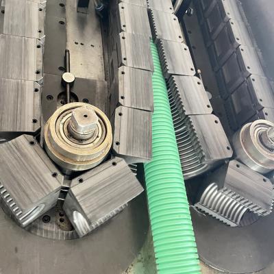 China Máquinas de extrusão de tubos corrugados de parede dupla para aplicações de esgoto / drenagem à venda