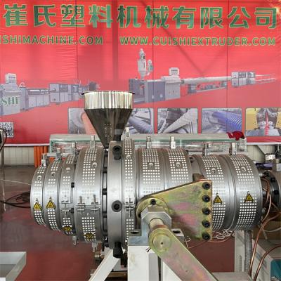 China Máquina de tubos de plástico de PE de 180 kW Máquina de fabricação de tubos de abastecimento de água à venda