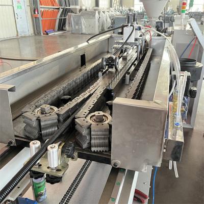 China Corrugated Tube Extrusion Line Flexible HDPE Plastic Corrugated Pipe Extrusion Machine for sale