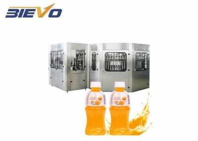 China 5000-6000bph Bottle Juice Packaging Machine With Small Scale for sale