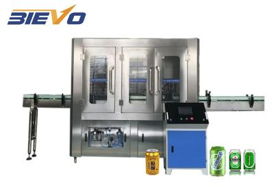 China 1500bph 330ml Beer Bottom Filling Machine For Aluminum Carbonated Drinks for sale