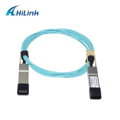 China QSFP28 OM3 Active Optial Cable AOC 100G 3m Length for sale