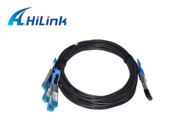 China 3m 10ft 100G QSFP28 Direct Attach Copper Cable QSFP-4SFP25G-CU3M for sale