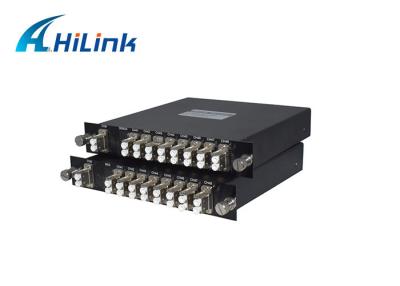 China High Quality With Low Insertion Loss 8 Channel 100GHZ 0.8nm DWDM Mux Demux for sale