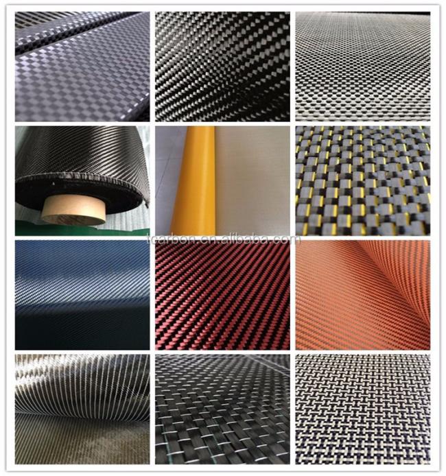 Carbon fiber fabric application examples