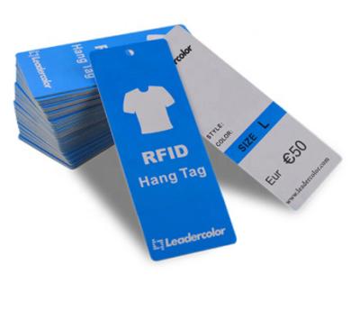 China PVC RFID Hang Tag 960mhz for sale