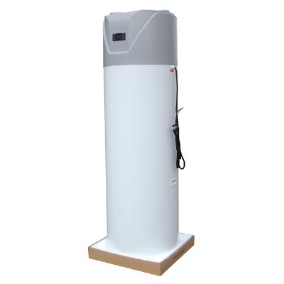 China ECO R290 2.4kw Air Source All In One Heat Pump water Heater A++ 300L for sale