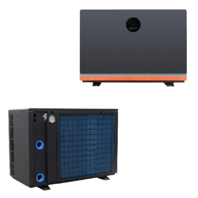 China R32 Swimming Pool Inverter Heat Pump Heater 7KW Black Or Silver for sale