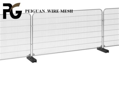 China High Security Construction Site Fencing , Grey Powder Coated Chain Link Fence for sale