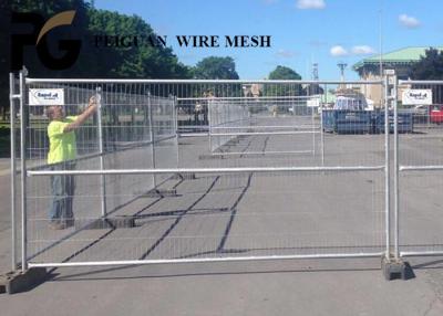 China 4mm Wire Removable Construction Site Fencing Eco Fridendly for sale