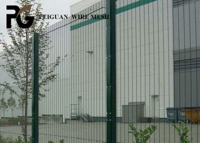 China Prison High Security 2.5m 358 Mesh Fencing Hot Dipped Galvanized Powder Coating for sale