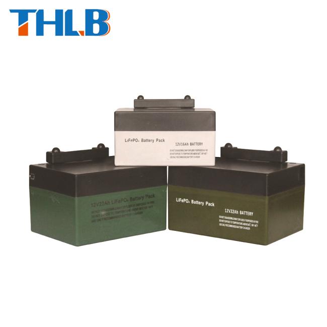 THLB 12.8V Golf Trolley Battery installation example