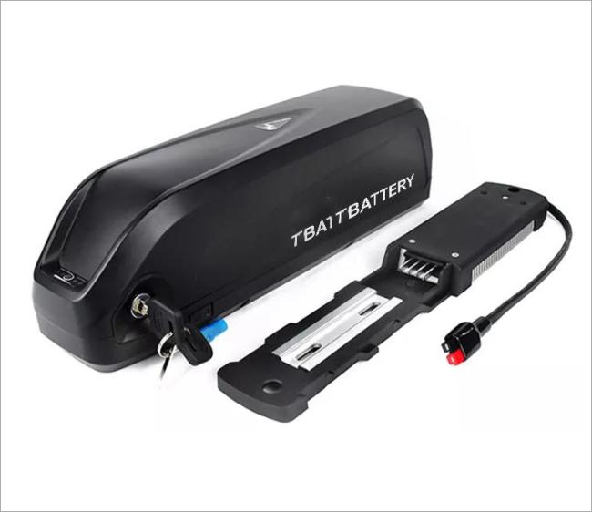 36V 10Ah NCM electric bicycle battery side view