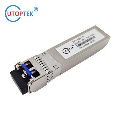 China 10G LR 20km SFP+ SMF 1310nm with dupelx LC connector optical fiber sfp transceiver module for sale