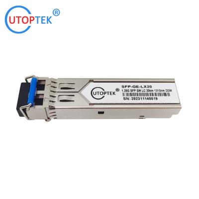 China 1.25G SFP SM 20KM 1310nm LC DDM Optical sfp Transceiver Module GLC-LH-SMD= Compatible for sale