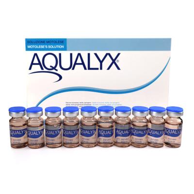 China CE Aqualyx Fat Dissolving Injections Chin 10 Vials X8ml for sale