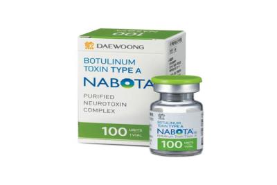 中国 Deawoong Nabotaのボツリヌス菌の毒素の注入100iu Exp. Date 36か月 販売のため