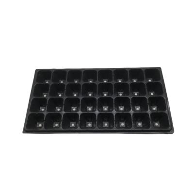 China 32 Holes Plastic Seedling Tray Flower And Tree Growing Plastic Containers Cell Tray for sale